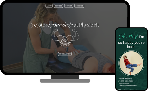 PhysioFit and Wellness Screenshot