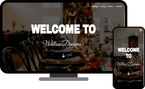 Willow Dreams Venue Screenshot